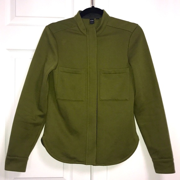 ICÔNE by Simons Mandarin Collar Lined Jacket - Picture 1 of 9